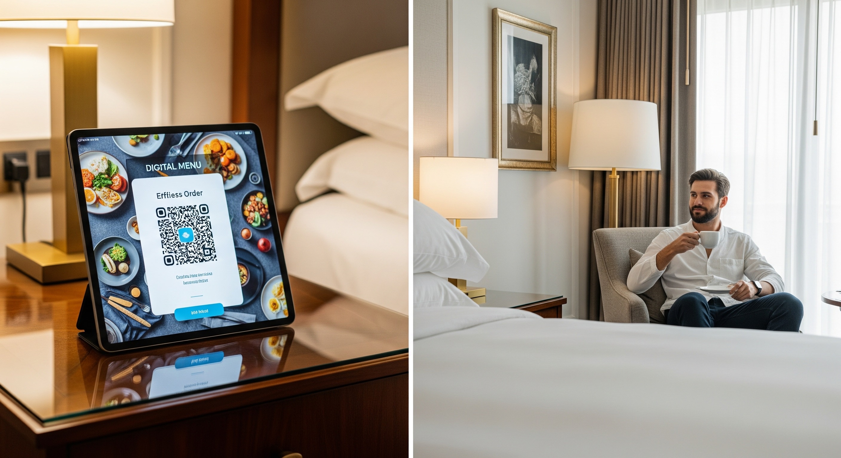 Otel Odalarında QR Menü Deneyimi: Misafirlerinizin Konforunu Yeniden Tanımlayın